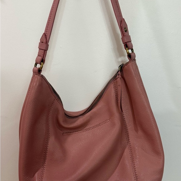The Sak Blush Pink Leather Shoulder Bag - Picture 2 of 3